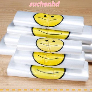 Suchenhd ถุงขายปลีก อุปกรณ์ร้านขายของชํา ห่อของชํา 50 ชิ้น