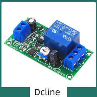 [Dcline.th] บอร์ดโมดูลรีเลย์ ตั้งเวลา ปรับได้ NE555 12V DC