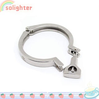 Solighter อะแดปเตอร์แคลมป์หนีบผ้าอนามัย แบบสเตนเลส 3 นิ้ว 3 นิ้ว 1 ชิ้น