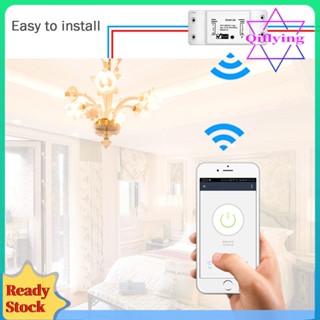 โมดูลสวิตช์ไฟอัจฉริยะ WiFi Tuya ติดตั้งง่าย [qiflying1.th]