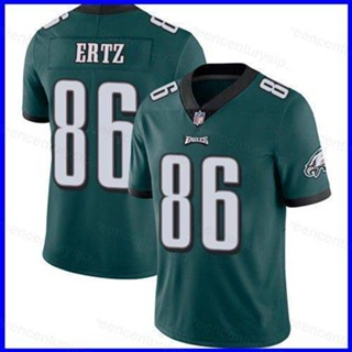 เสื้อกีฬาแขนสั้น ลายทีมฟุตบอล Philadelphia Eagles NFL No.86 Ertz II PG1 GP1 สําหรับผู้ชาย และผู้หญิง