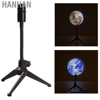 Hanhan Star Projection Lamp  Romantic Projector Easy Control Rotation Speed Brightness Adjustable for Photography