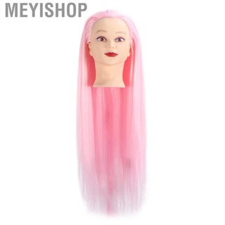 Meyishop Hair Training Head  No Peculiar Smell Long Mannequin for Making Hairstyles