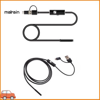 [Ma] Endoscope 3-in-1 เลนส์ออโต้ 8 มม. กันน้ํา 1 เมตร สําหรับซ่อมแซม