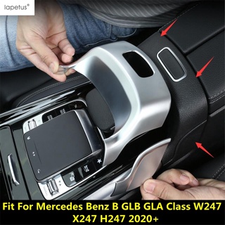 ฝาครอบสวิตช์ที่เท้าแขนคอนโซลกลางรถยนต์ อุปกรณ์เสริม สําหรับ Mercedes Benz B GLB GLA Class W247 X247 H247 2020-2023