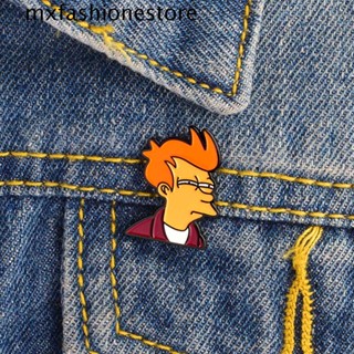 Mxfashione เข็มกลัด ลายการ์ตูนหุ่นยนต์ Bender Philip J.Fry Aloa Mars Comedy Lapel ของขวัญสร้างสรรค์ สําหรับผู้หญิง