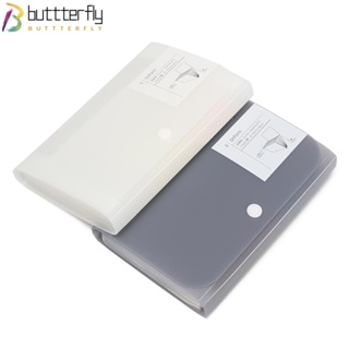 Buttterfly กระเป๋าเอกสารพลาสติก ขนาด A6 12 ช่อง