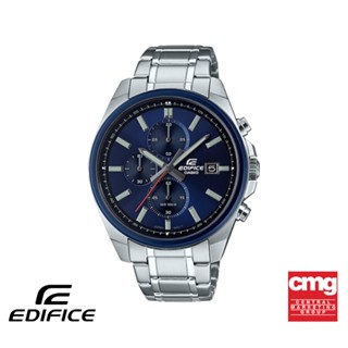 CASIO นาฬิกาข้อมือผู้ชาย EDIFICE รุ่น EFV-610DB-2AVUDF สายสเตนเลสสตีล สีน้ำเงิน