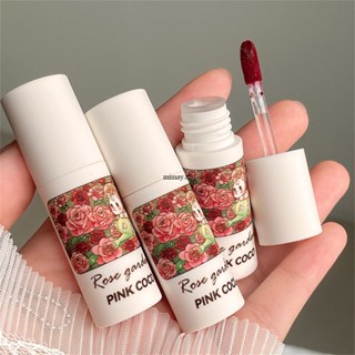 Pinkcoco 6 Colours Gallery Kitty Soft Mist Lip Glaze Matte Lip Mud Lip Cheek Whitening mimay