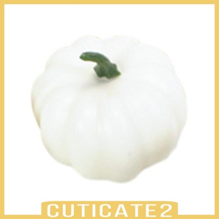 [Cuticate2] โมเดลฟักทองปลอม 12 ชิ้น สําหรับตกแต่งงานแต่งงาน ปาร์ตี้ฮาโลวีน DIY