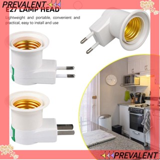 Preva ฐานไฟ LED E27 พร้อมสวิตช์เปิด / ปิด หลอดไฟอะแดปเตอร์