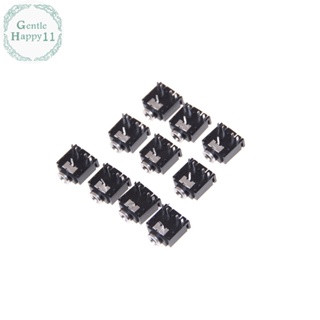 Gentlehappy ซ็อกเก็ตแจ็คเสียงสเตอริโอ PCB ตัวเมีย 3.5 มม. 5 Pins 10 ชิ้น