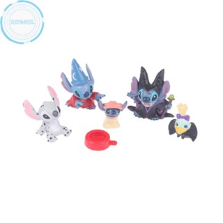 Xo94ol โมเดลตุ๊กตาฟิกเกอร์ Lilo &amp; Stitch แฮนด์เมด DIy สําหรับตกแต่ง TH