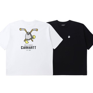 Carhartt wip Carhart เสื้อยืดแขนสั้น ทรงหลวม แฟชั่นฤดูร้อน สําหรับผู้ชาย 231038เค