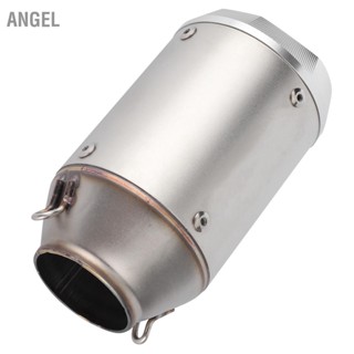 ANGEL 51mm รถจักรยานยนต์ท่อไอเสียสแตนเลส Vent ท่อ Fit สำหรับ Kawasaki Z1000/Z750/Z800