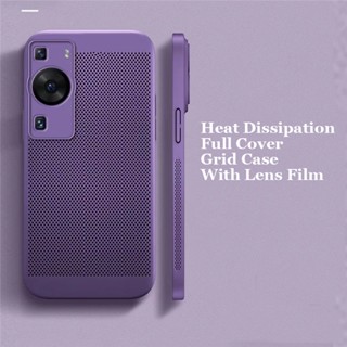 เคสโทรศัพท์มือถือ PC แบบแข็ง ระบายอากาศ กระจายความร้อน สําหรับ Huawei P60 P40 Art Pro