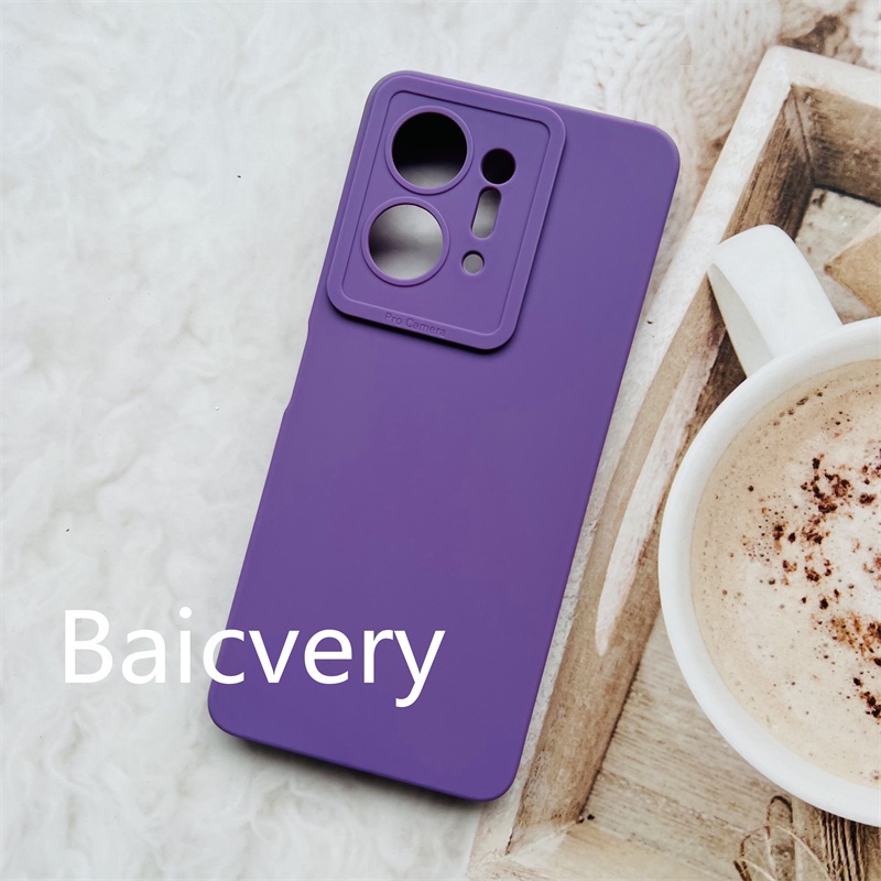 เคสซิลิโคน เนื้อแมตต์ หลากสี สําหรับ Infinix Hot 30 5G รูปที่ 2