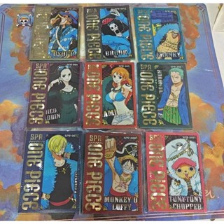 การ์ดอะนิเมะ One Piece Card SPR Whole Set 9 ใบ