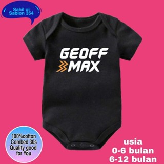 เสื้อจัมเปอร์ GEOFFMAX เสื้อผ้าเด็ก GMX GEOFFMAX| ชุดบอดี้สูท จั๊มสูท เสื้อยืด ผ้าฝ้าย สไตล์ยุค 30 สําหรับเด็กผู้หญิง และเด็กผู้ชาย