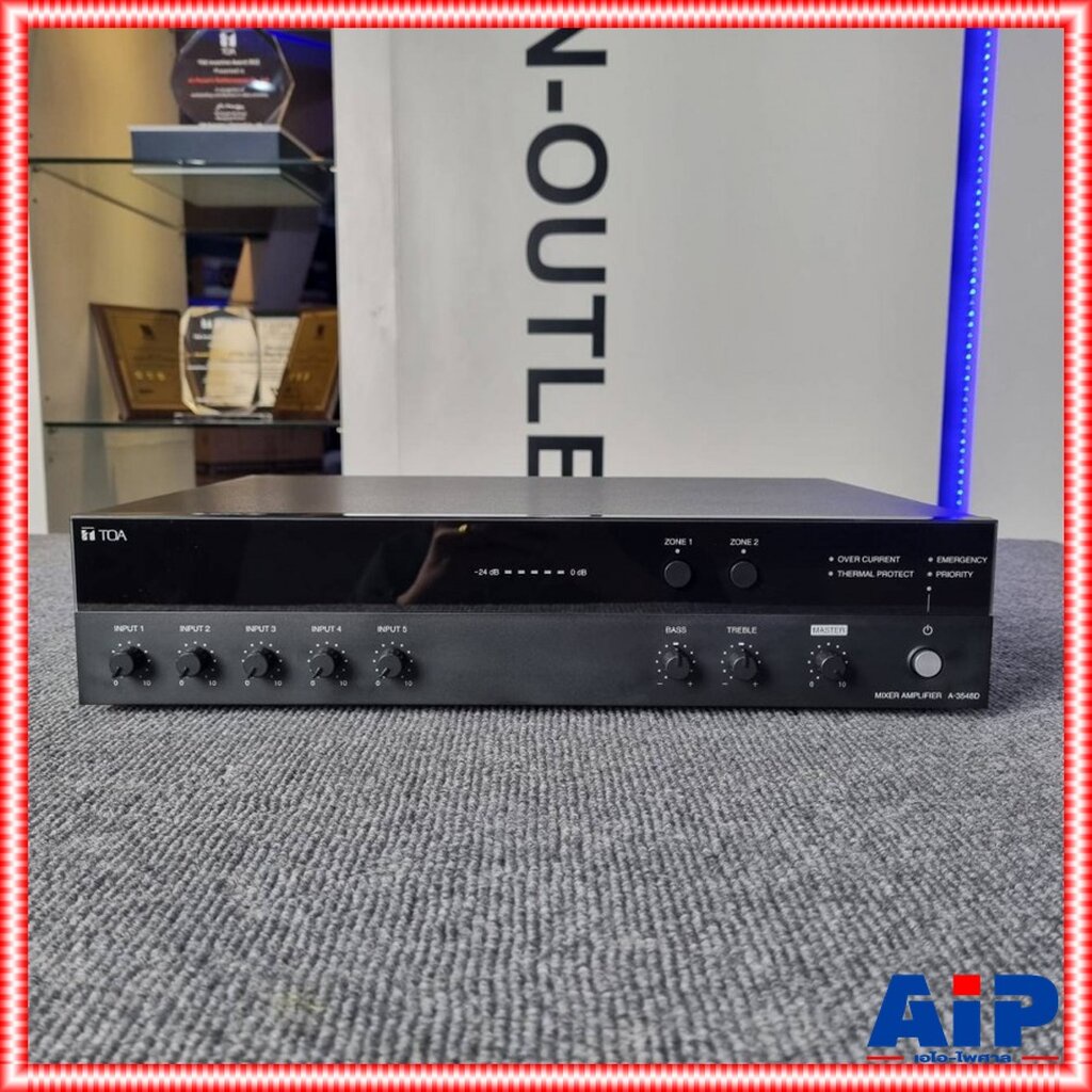 TOA A-3548D AMPLIFIER เครื่องขยายเสียง a3548d AMP amp แอมป์ แอมป์TOA เครื่องเสียง เอไอ-ไพศาล สำเนา