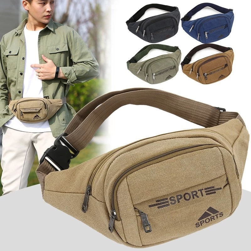 CITADEL (B502-397) กระเป๋าคาดเอว คาดอก ผ้าแคนวาส Sports สปอร์ต