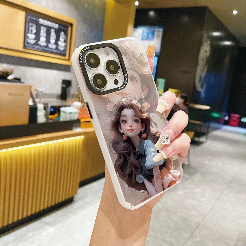 เหมาะสำหรับใส่ไอโฟน 15 15pro 15promax 15plus 14 14pro 14promax 13 13pro 12 11 x xs xr xsmax 7plus 8plus ตัวป้องกัน OPPO