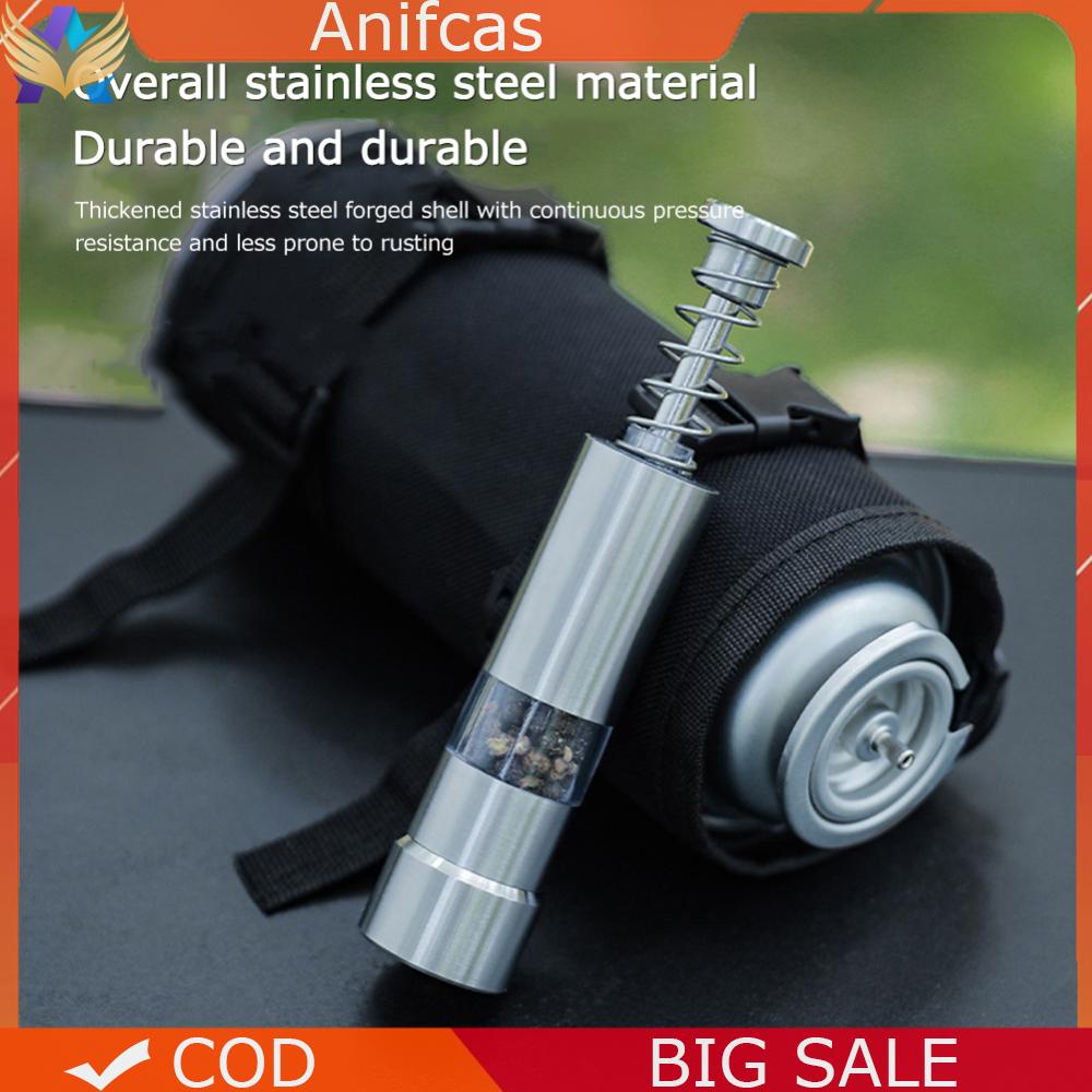 เครื่องบดเกลือ พริกไทย พริกไทย แบบสเตนเลสสตีล [Anifcas.th]
