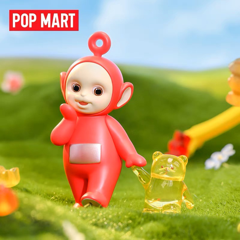 Popmart ของเล่นกล่องสุ่ม รูป Mart Teletubbies Series Dreamy Candy World ของขวัญสร้างสรรค์