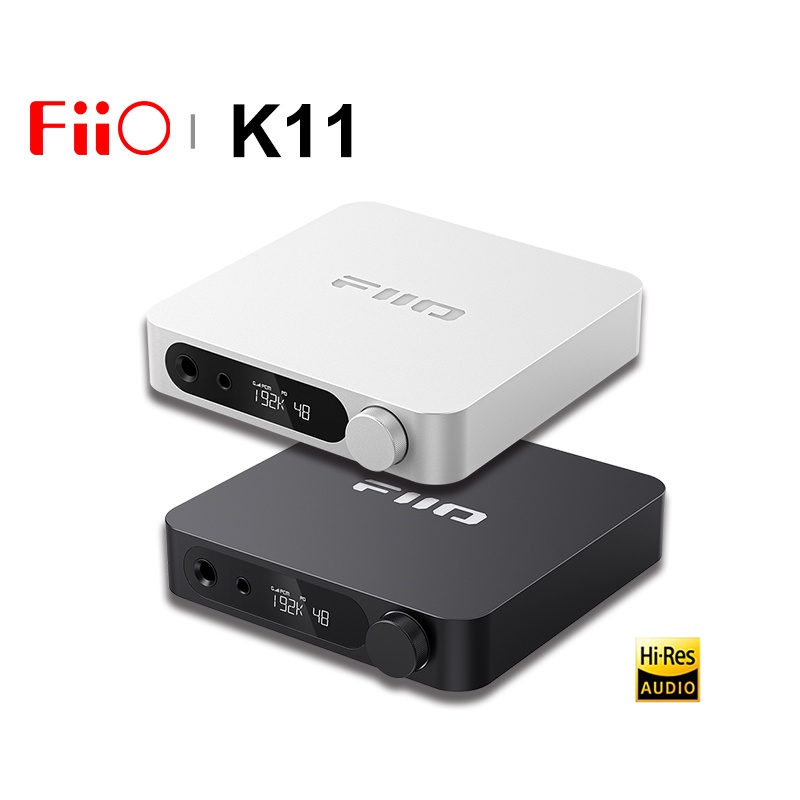 เครื่องขยายเสียงหูฟัง FiiO K11 1400W Power Balanced Desktop DAC