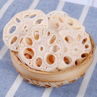 รากบัวอบกรอบ ขนาด 250 G | Lotus Root Chips อาหารว่างเพื่อสุขภาพ คลีน กรอบ อร่อย ไฟเบอร์สูง ไขมันต่ำ ไม่ทอด ไม่ใช้น้ำมัน