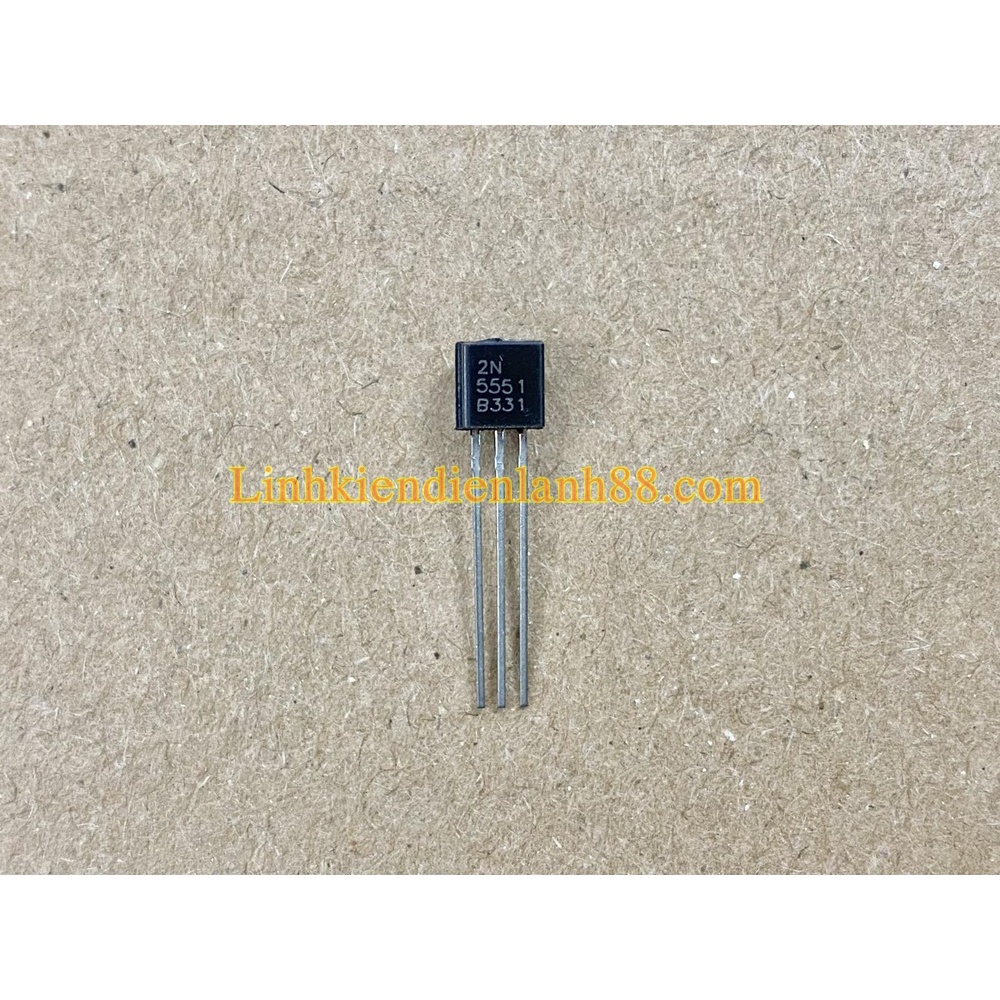 20 ชิ้นทรานซิสเตอร์ 2N5551 5551 TO-92 PNP 100% ใหม่