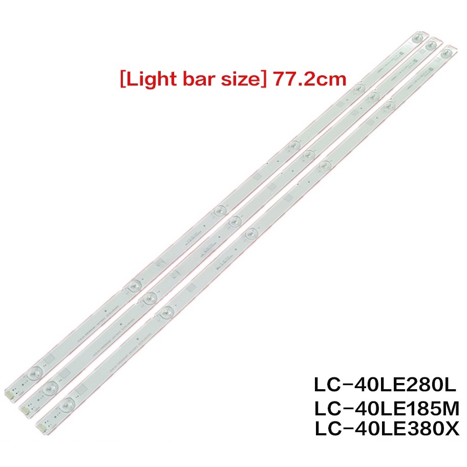 (ใหม่) Sharp LED TV 40 นิ้ว LC-40LE380X LC-40LE280X LC-40LE185M LC-40LE280 LC-40LE185 1 ชุด LC-40LE380