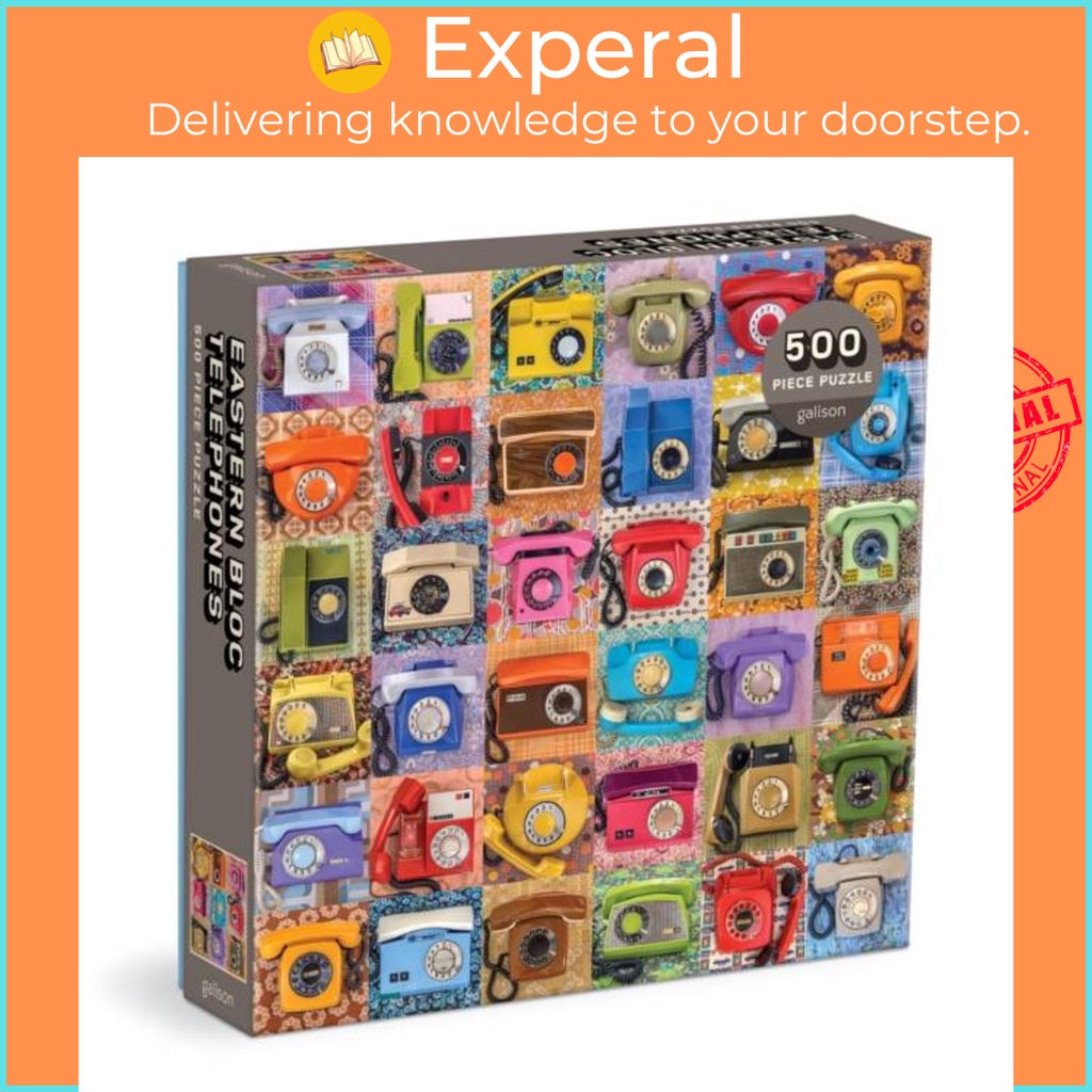 Eastern Bloc Phones 500 Piece Puzzle โดย Galison (ฉบับสหราชอาณาจักร ปกอ่อน)
