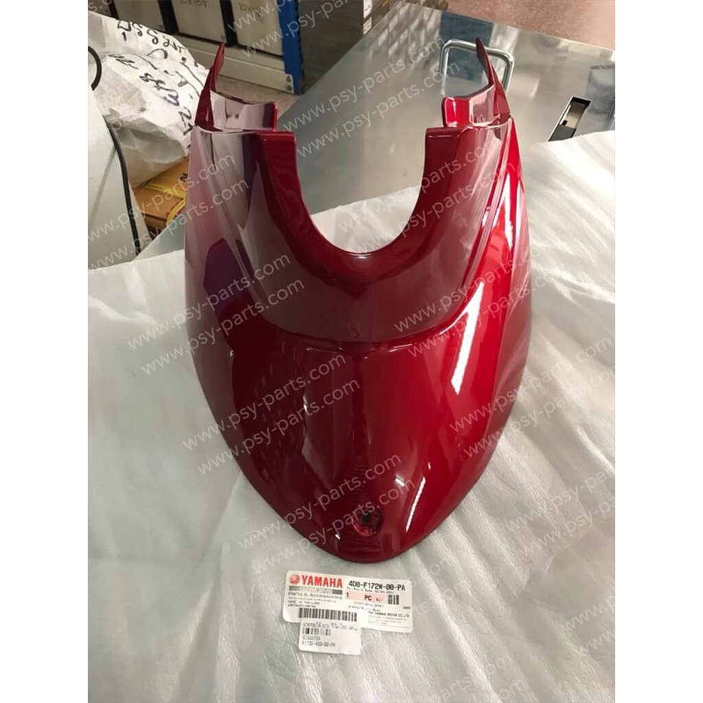 ฝาครอบใต้เบาะ FINO-ใหม่ แท้ๆ สีแดงบรอนซ์ 4D0-F172W-00-PA