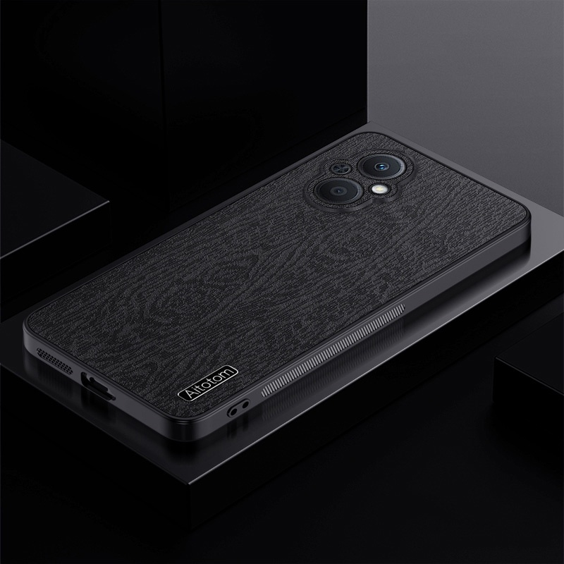 เคสโทรศัพท์มือถือหนัง ลายไม้จําลอง สําหรับ OPPO Reno 7 Z 8 Z 7 Lite 8 Lite 5G