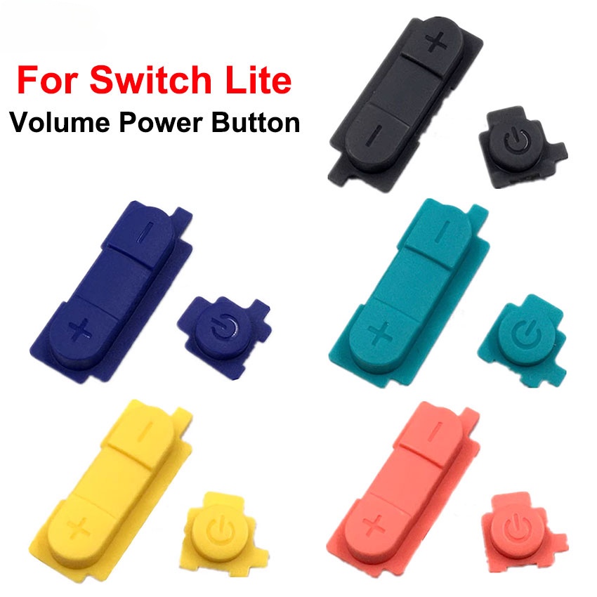 ปุ่มกดควบคุมระดับเสียง ปุ่มกดสตาร์ทเครื่อง สําหรับ Switch NS Lite Game Console