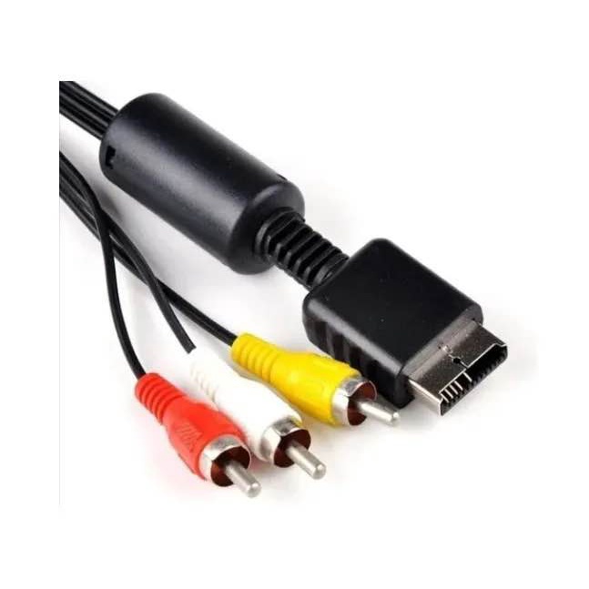 สาย AV PS1 PS2 PS3 Audio Video AV Cable Cord Wire to 3 RCA TV Lead for Sony Playstation PS1 PS2 PS3