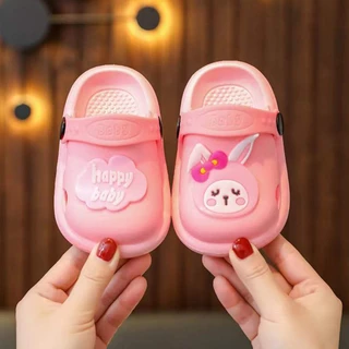 พร้อมส่ง รองเท้าเเตะสำหรับเด็ก วัสดุเป็นยางนิ่ม นุ่ม ใส่สบาย