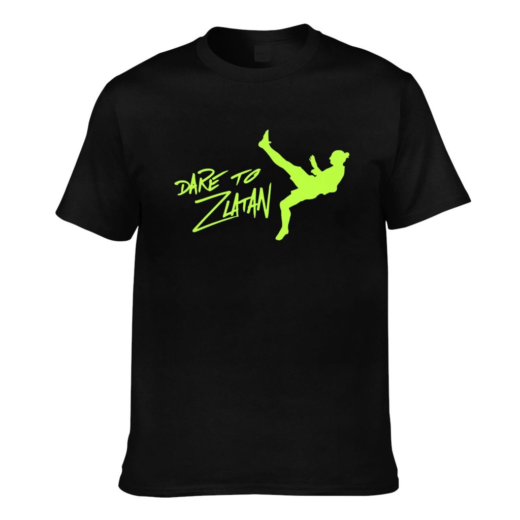 Dare To Zlatan Ibrahimovics แฟชั่นฤดูร้อน Tee