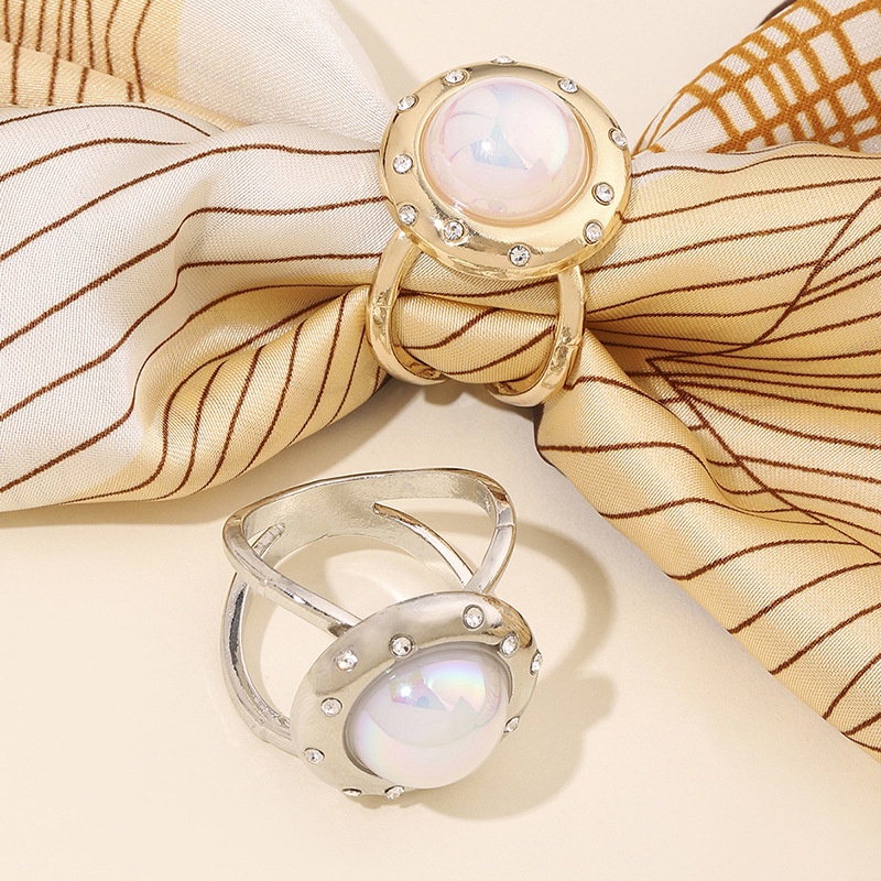 ใหม่ หัวเข็มขัดริบบิ้น ผ้าพันคอ ผ้าไหม ประดับมุก ทรงสี่เหลี่ยม ขนาดใหญ่ ระดับไฮเอนด์ อุปกรณ์เสริม สําหรับผู้หญิง