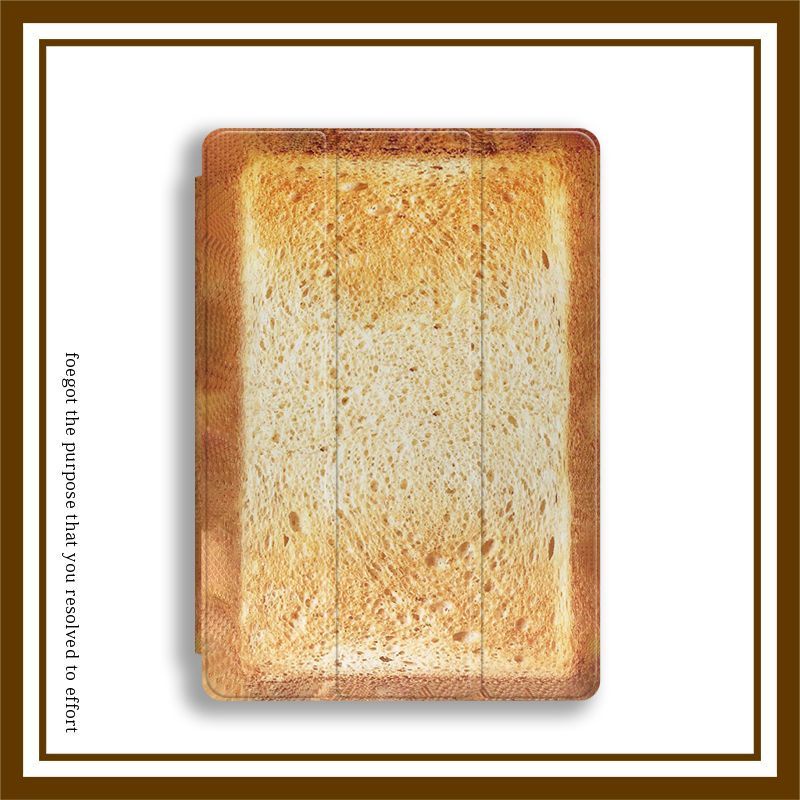 เคส ลายขนมปังปิ้ง พร้อมช่องใส่ปากกา สําหรับ iPad air 4 5 mini 1 2 3 4 5 6 iPad 10.2 gen 7 8 9 iPad 2022 pro11 gen10