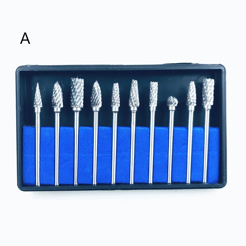 Dental Tungsten Steel Carbide Burs Tooth Drill Nail Drill Bit for Machine Nail Files Accessories Teeth Polishing