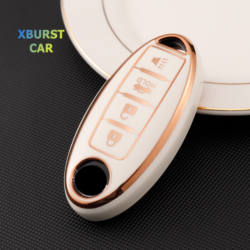 TPU รถ Remote Key กรณี Fob สําหรับ Nissan Qashqai Juke J10 J11 X-Trail T32 T31 Kicks Tiida Pathfinder หมายเหตุสําหรับ Infiniti