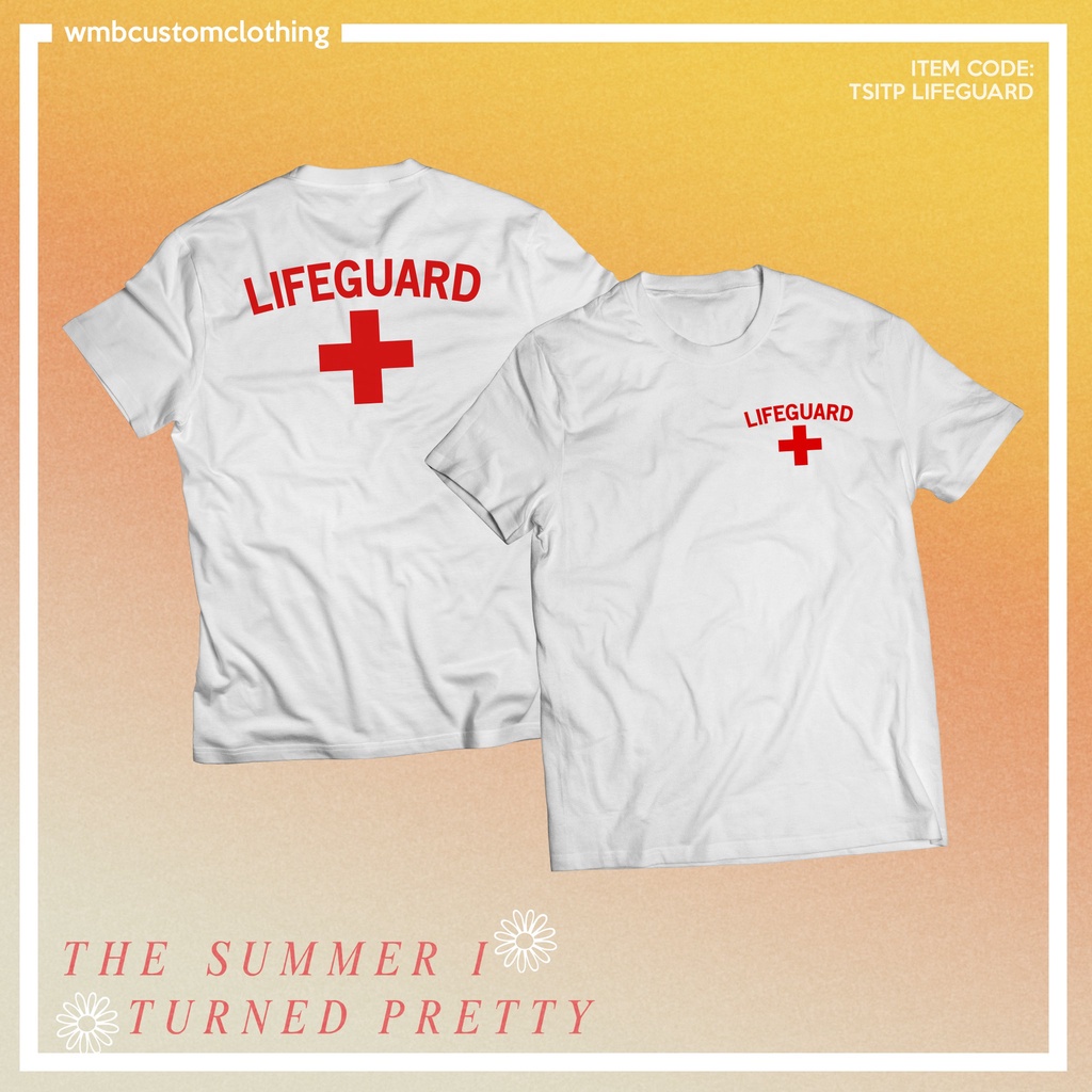 The Summer I Turned Pretty (TSITP LIFEGUARD) by WMB ClothingS-5XL