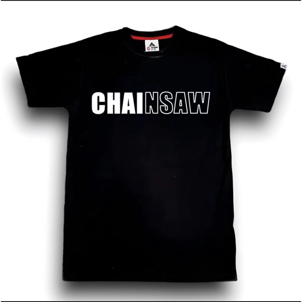 พร้อมส่ง เสื้อคู่รัก Chainsaw Man -  Anime Shirt Classic t shirt Cotton Shirt For Man Womanเสื้อยืดเ