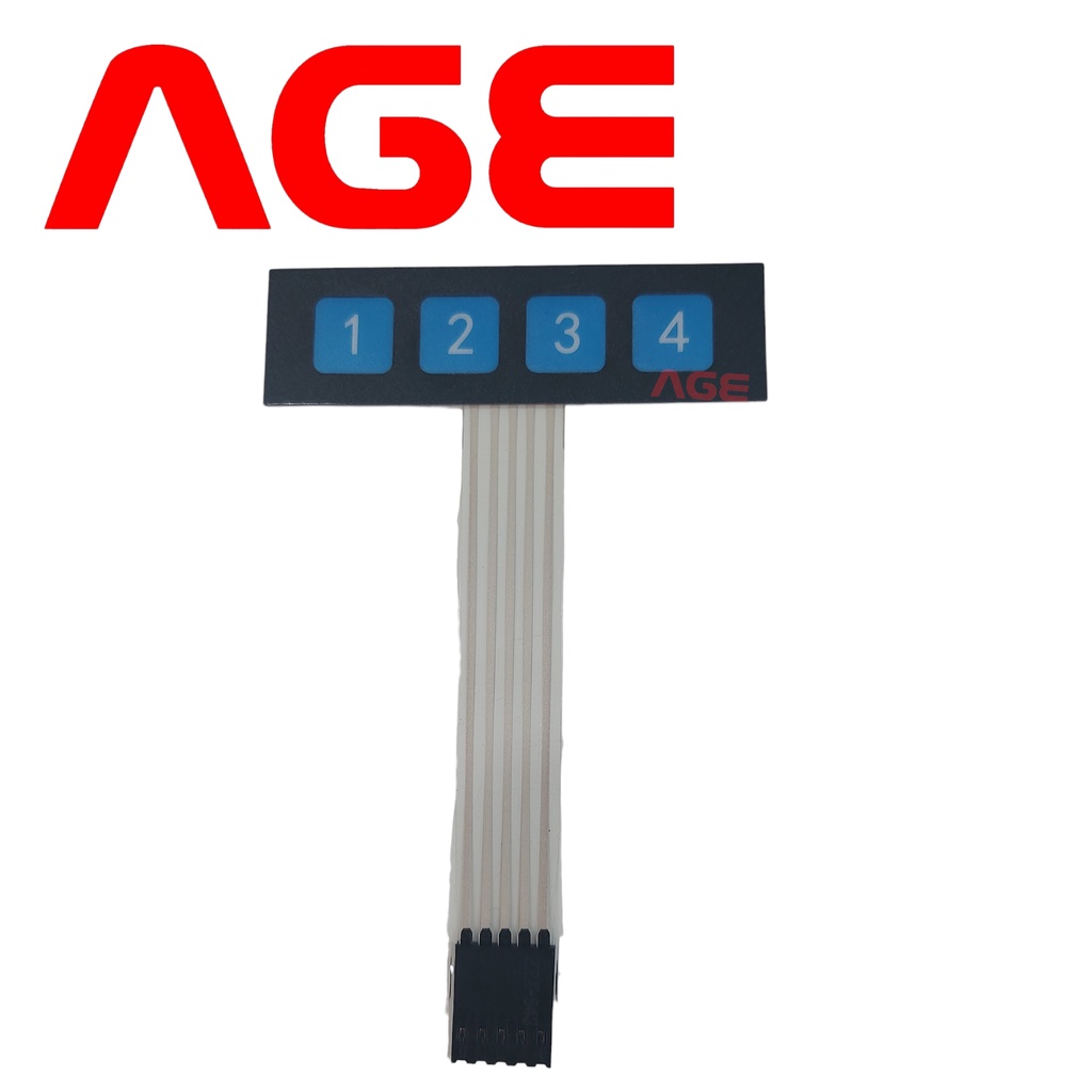 Membrane Keypad Matrix Switch 1x4