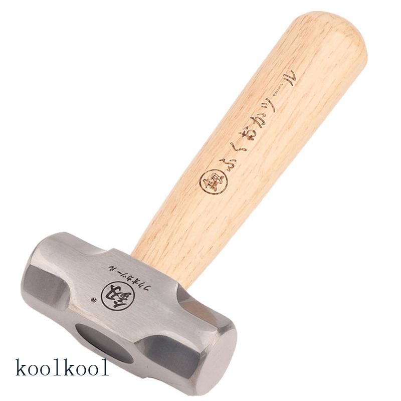 Kool ค้อนเหล็กคาร์บอน ด้ามจับไม้ เกรดอุตสาหกรรม