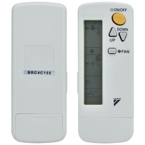 เปลี่ยน BRC4C155 เหมาะสําหรับรีโมทคอนโทรลเครื่องปรับอากาศ Daikin BRC4C158 BRC4C152