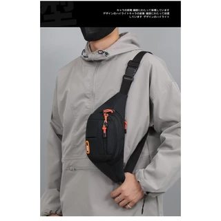 กระเป๋าคาดอก กระเป๋าคาดเอว กระเป๋าผู้ชาย C77# C78# Fashion ผ้าไนลอน