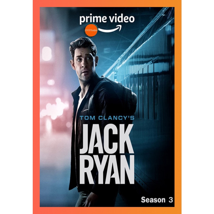 ใหม่ หนังแผ่น DVD Tom Clancys Jack Ryan Season 3 (2022) สายลับแจ็ค ไรอัน ปี 3 (8 ตอนจบ) (เสียง ไทย/อังกฤษ | ซับ ไทย/อังก
